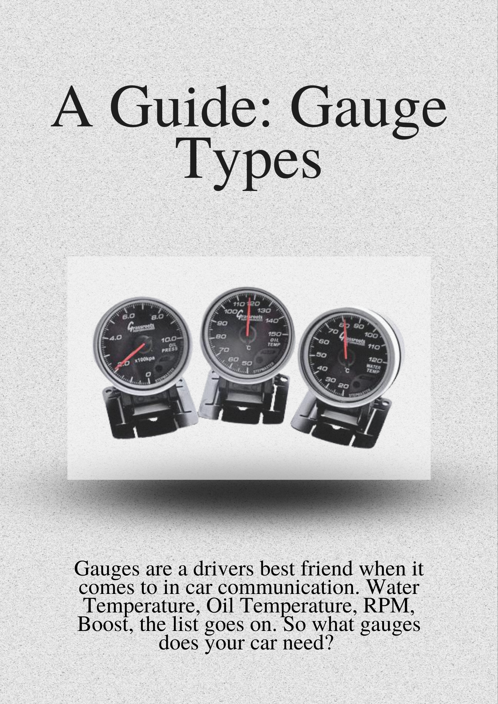 Gauge Types