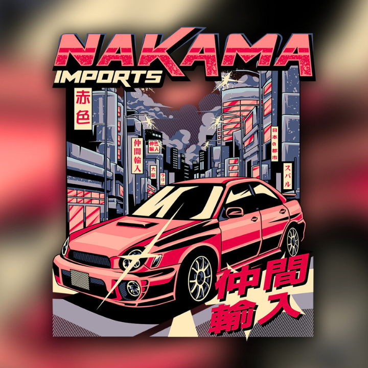 Nakama Imports - Subaru Hoodie Sweatshirt