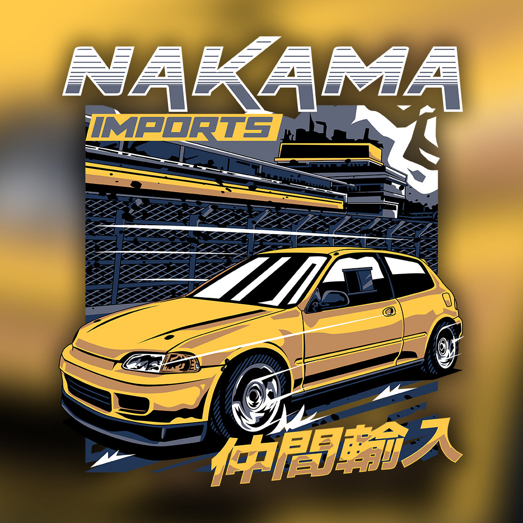 Nakama Imports - Civic EG Hoodie Sweatshirt