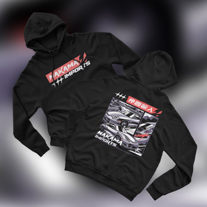 Nakama Imports - Porsche Hoodie Sweatshirt
