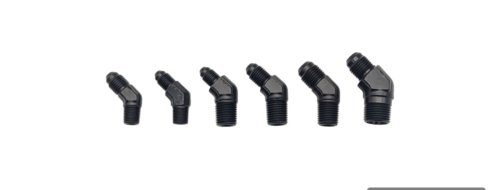 AN x NPT 45* Fitting