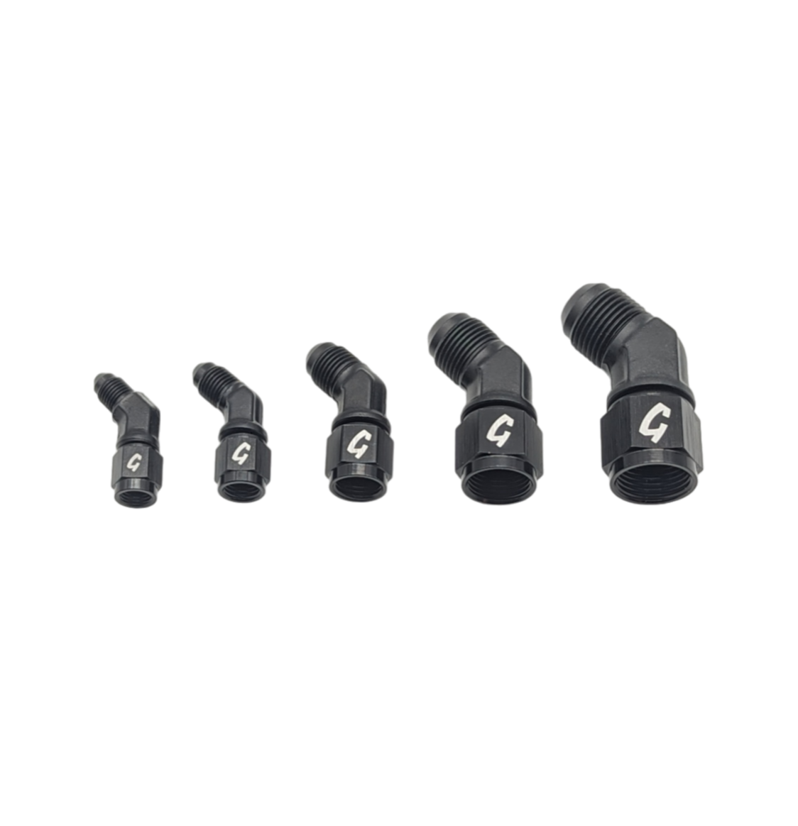 AN Forged 45* Degree Fitting