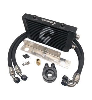 370z/G37 Direct-Fit Dual Pass Oil Cooler Kit