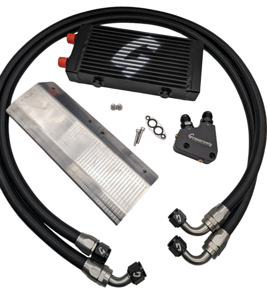 Bolt-On C5 Corvette Dual Pass Oil Cooler Kit