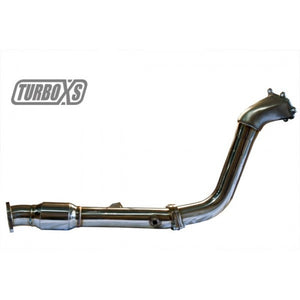 Turbo XS 02-07 WRX-STi / 04-08 Forester XT High Flow Catted Downpipe