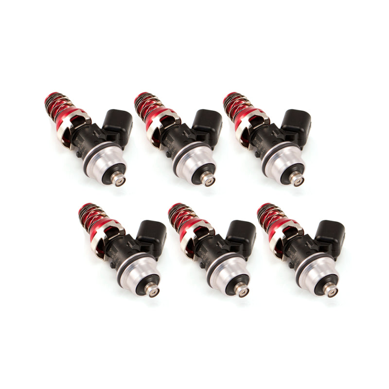 Injector Dynamics 1700cc Injectors - 48mm Length - Mach Top to 11mm - S2000 Low Config (Set of 6)