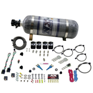 Nitrous Express Ford EFI Dual Stage Nitrous Kit (50-150HP x 2) w/Composite Bottle