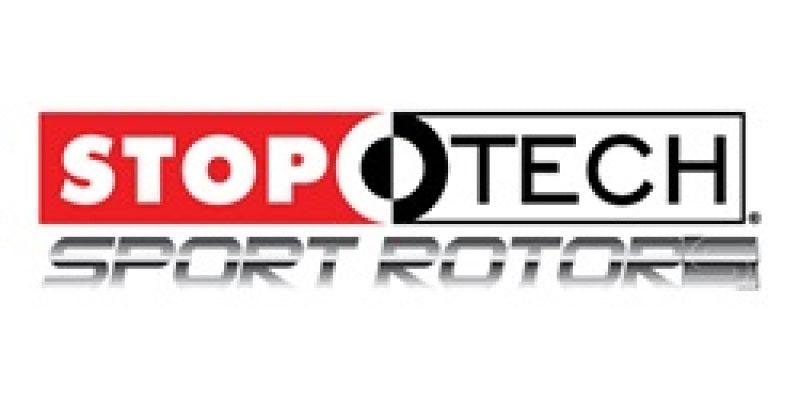 StopTech Select Sport 07-10 Ford Shelby Slotted and Drilled Left Rotor