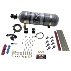 Nitrous Express GM LT1/LS1 Pro Piranha Nozzle Gas Nitrous Kit w/Composite Bottle