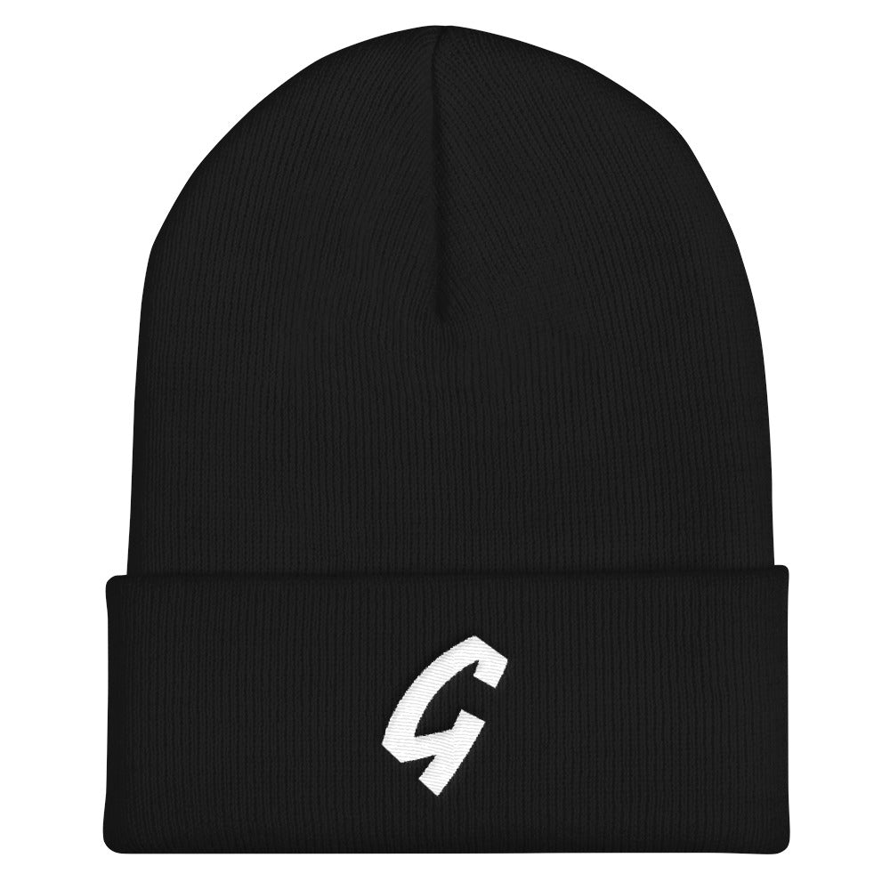 Grassroots Embroidered Cuffed Beanie