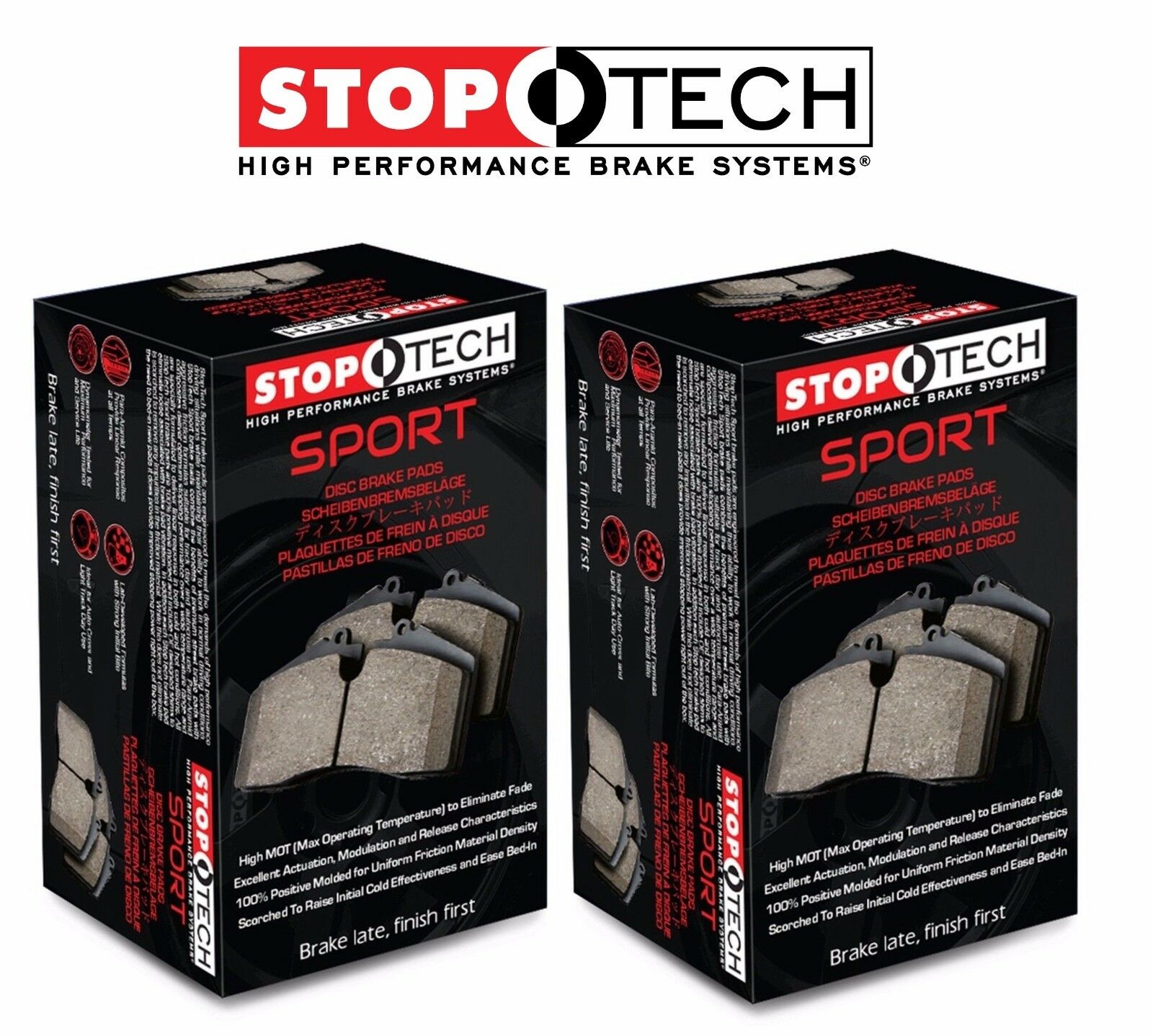 StopTech 240sx Front + Rear Brake Kit